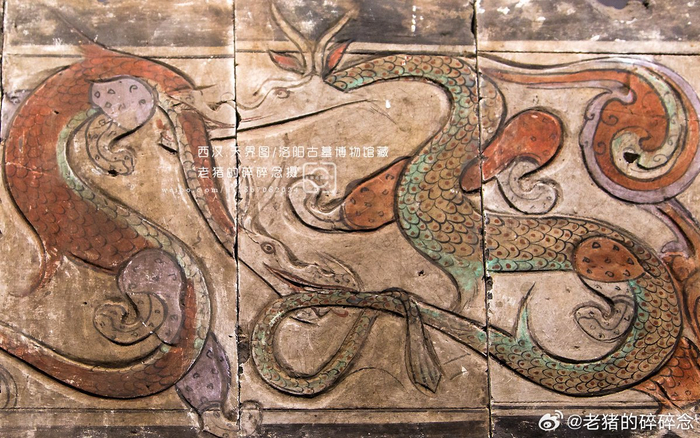 西汉.天界图/洛阳古墓博物馆藏……
