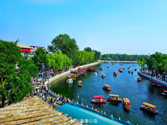 这个端午节去北京什刹海边吹吹风,边看看鼓楼 摄影