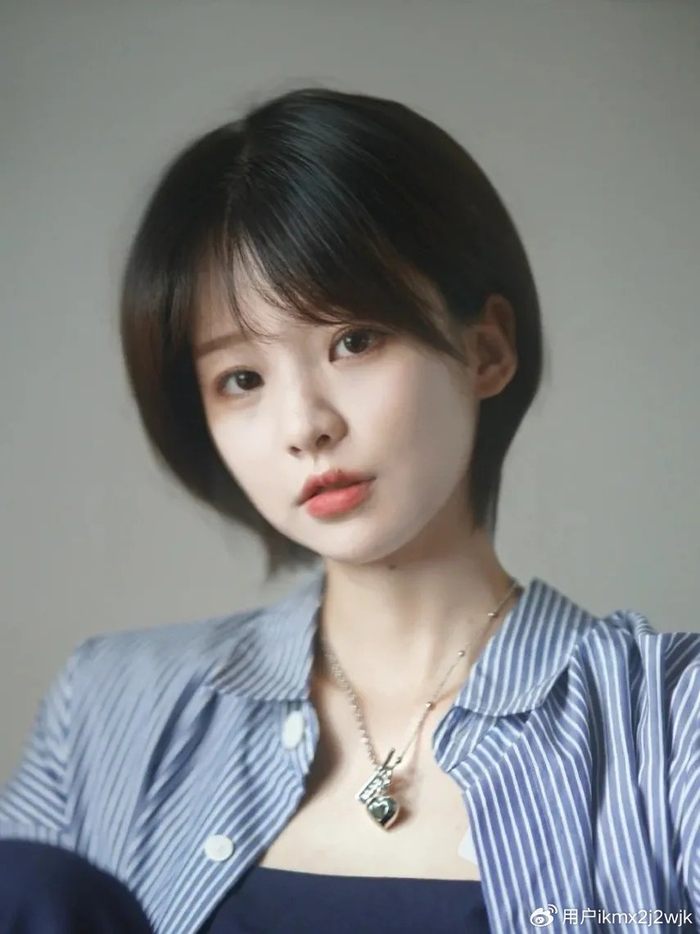 女士短碎发,剪完大不一样,很美很显小