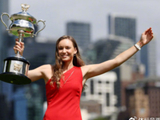 莱巴金娜澳网冠军写真大片，定格属于自己的荣耀里程碑