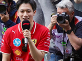 周冠宇采访说，偶像一直是科比