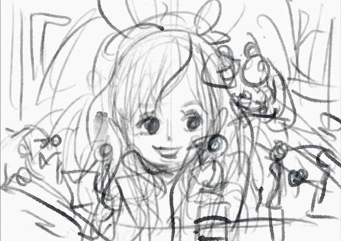 一开始打算画的是白星呢!后面也纠结了不少细节变化.