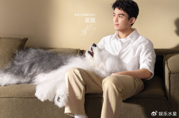 吴磊,作为青年演员中的佼佼者,以其阳光健康的形象成为多乐士代言人