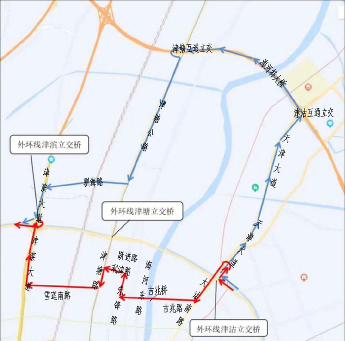 3月12日起,这里断交施工!|立交桥|津滨_新浪新闻