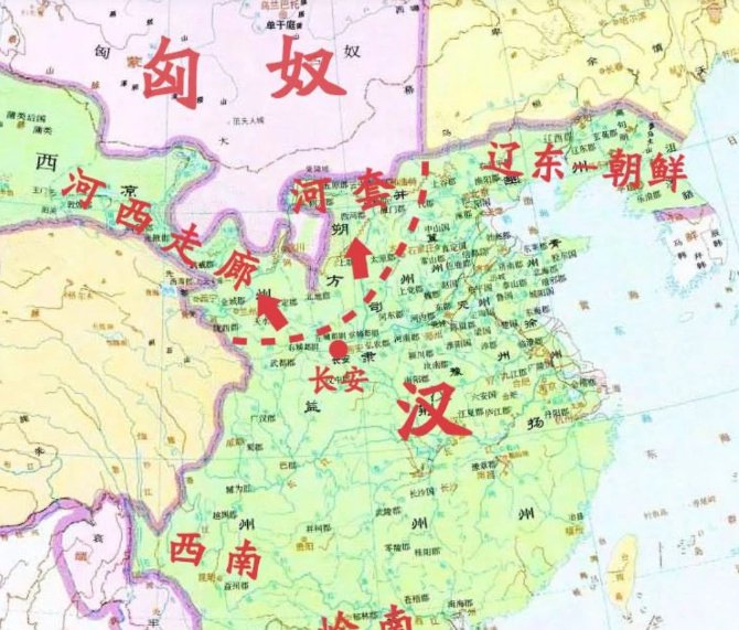 从压制→被压制→反压制,可以看出,河套地区的归属,基本上可以看作是