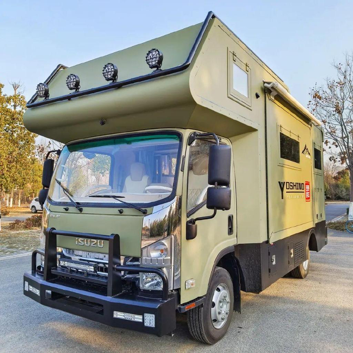 吉野五十铃700p轻卡房车 宽敞侧拓空间 硬派外观细腻内饰|吉野|轻卡