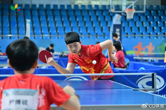 ta们是中国乒乓球未来新星!全国青体联青少年乒乓球巡回赛重庆站开赛|