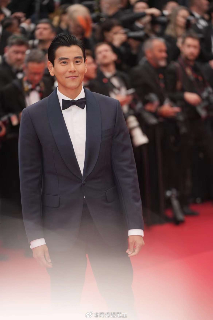42岁彭于晏亮相戛纳红毯,颜值冻龄,衣品在线!