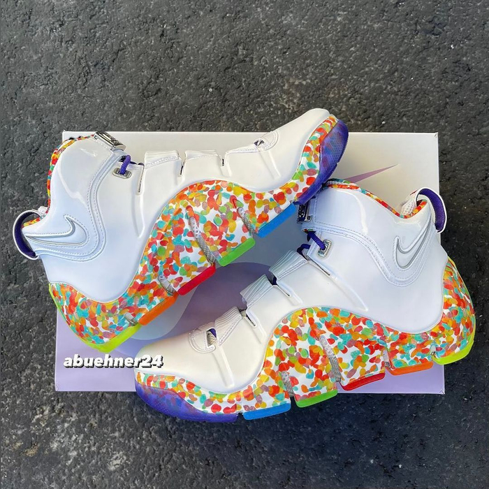 lebron4水果麦片3月复刻上市心动吗