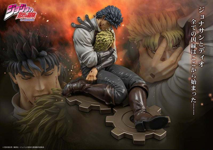 『jojo的奇妙冒险 幻影之血』figure museum  乔纳森&迪奥  1/8比例