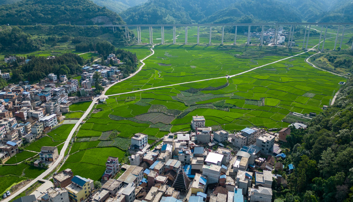2023年7月19日,在贵州省黔东南苗族侗族自治州从江县洛香镇上皮林村