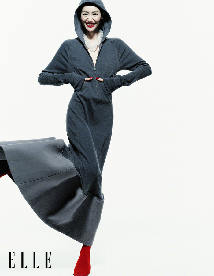 刘雯xelle三月刊开季封面