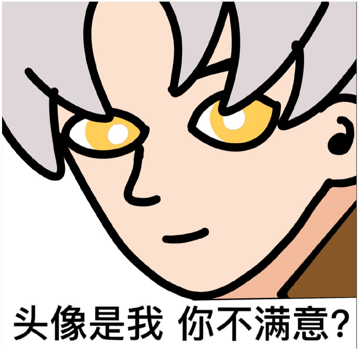 头像是我你不满意
