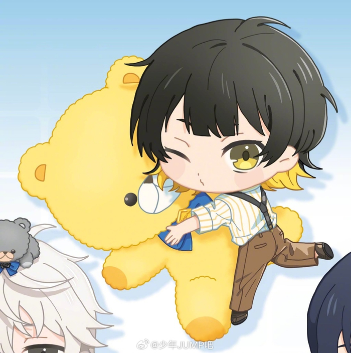 蓝色监狱x泰迪熊西装主题新周边q版