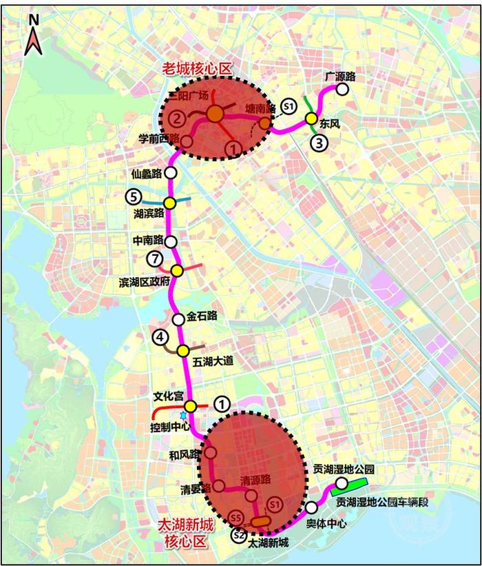 无锡地铁6号线二期(锡山区段)交通衔接一体化规划征求意见公告发布小