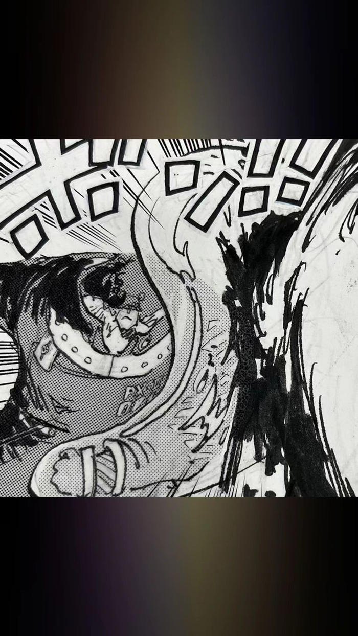 海贼王1108尾田荣一郎原稿公布