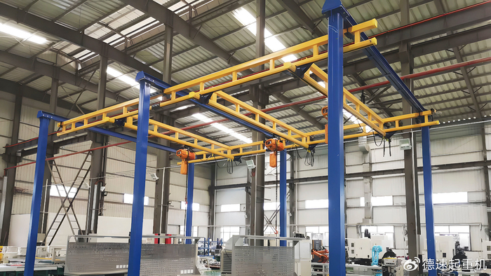 轻型起重机的新选择组合式起重机的优势大解析