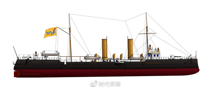 福建船政所造主要军舰全家福
