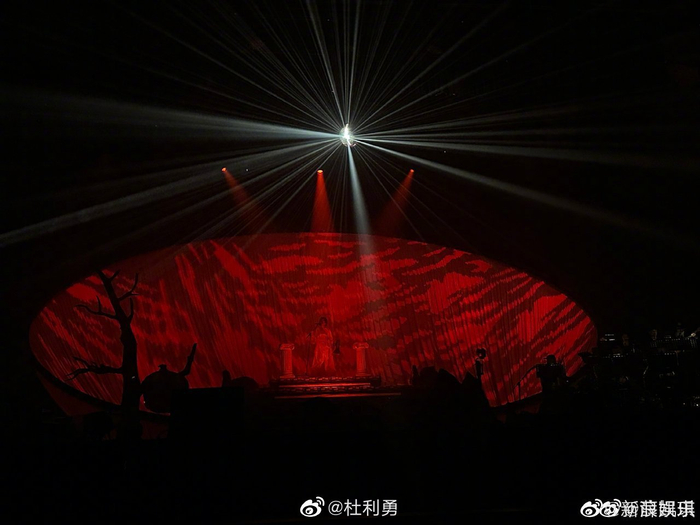 薛凯琪近日捧场刘恋巡演北京站,被网友目击演出前入座……__财经头条__新浪财经