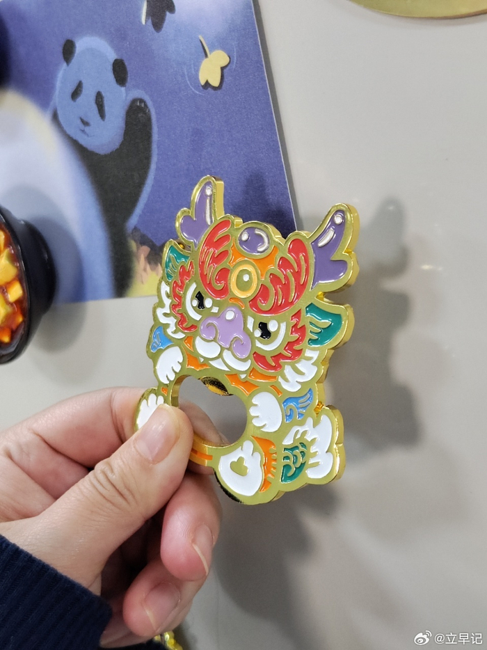 龙年限定冰箱贴开瓶器表面烤漆工艺做工精致不易掉漆