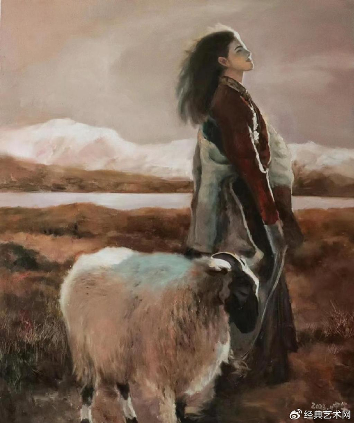 著名画家尤中华作品入选"艺术之巅看中国"美国纽约时代广场展播