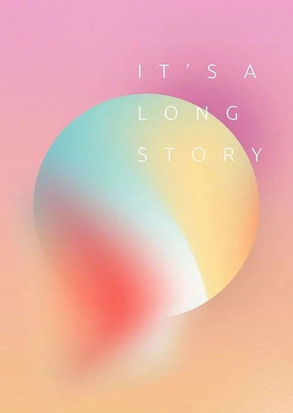 渐变构成海报设计