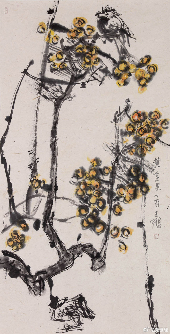 【作品赏析】王鹤书画艺术:笔墨之舞,形神之韵