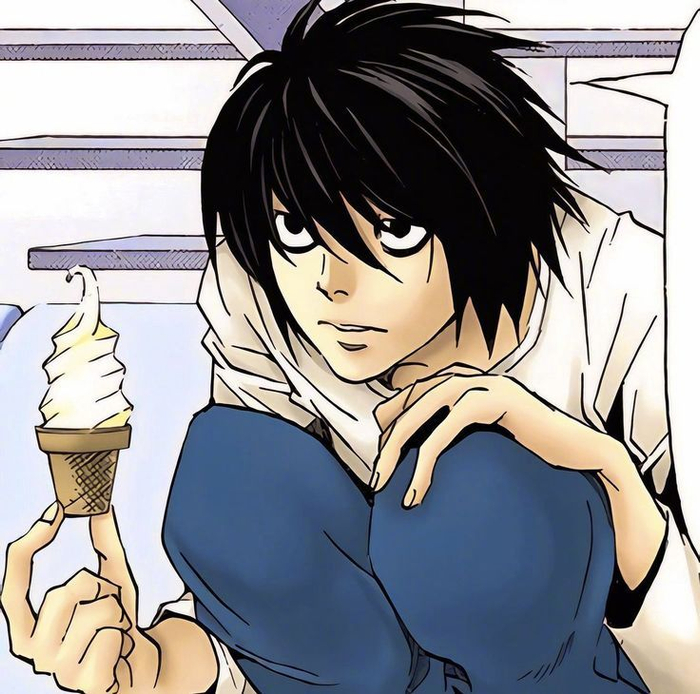 世界第一可爱名侦探 l·lawliet ,是一位爱吃甜食的