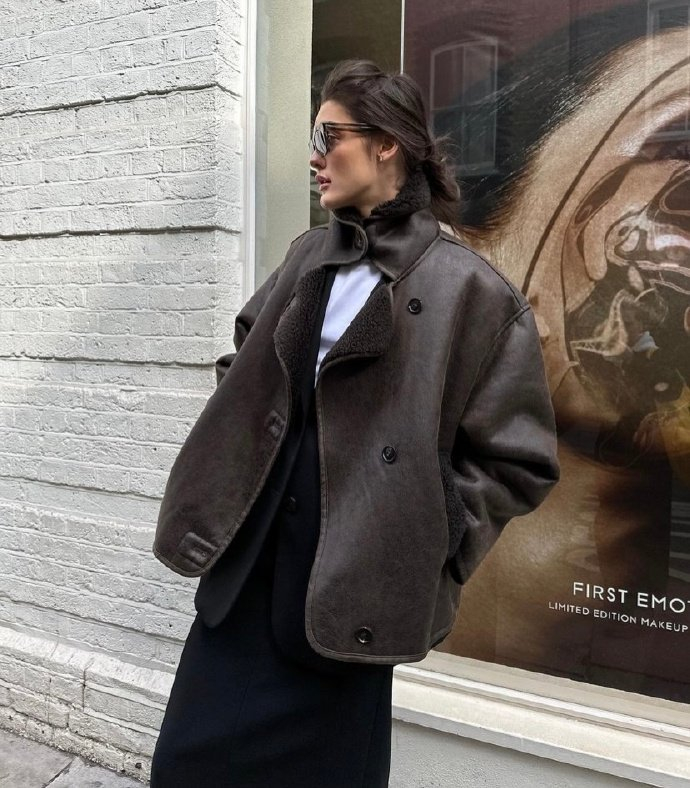 英国时尚博主造型师ig早秋穿搭日常