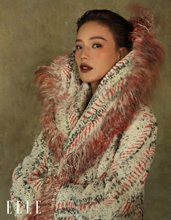 舒淇x elle 3月刊封面大片 陈漫镜头下的林女士与春