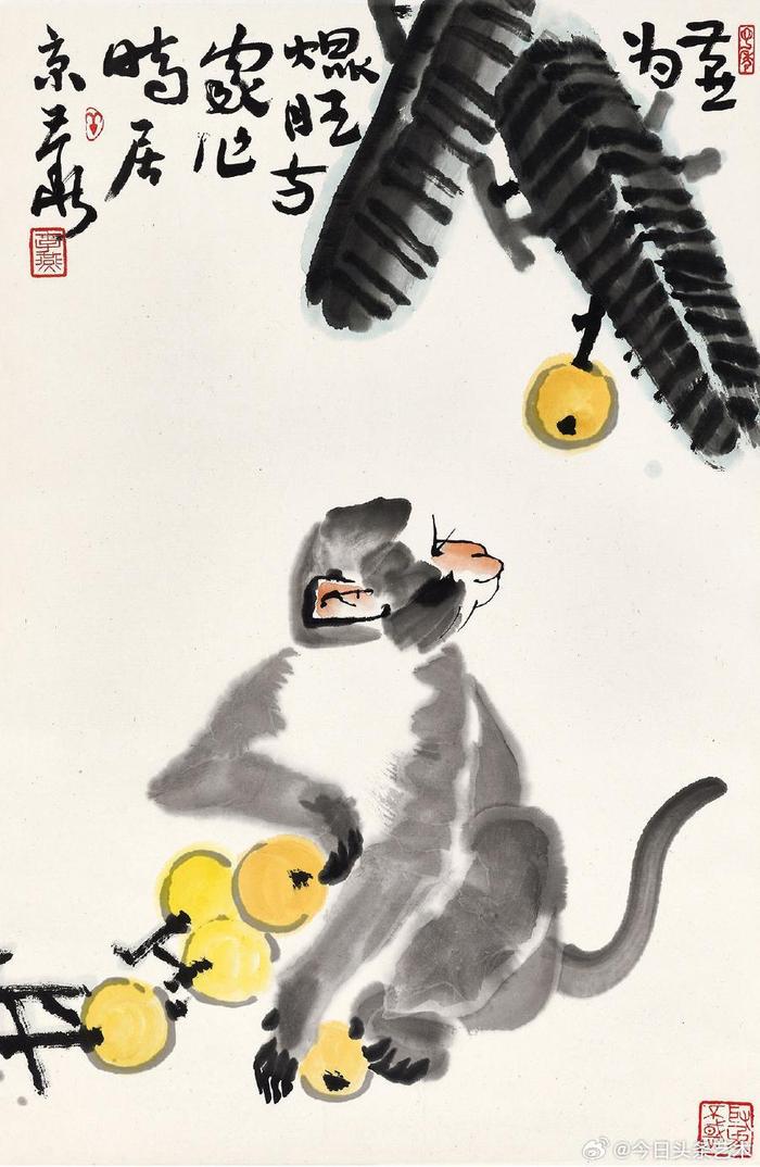 猴子怎么画 画家图片