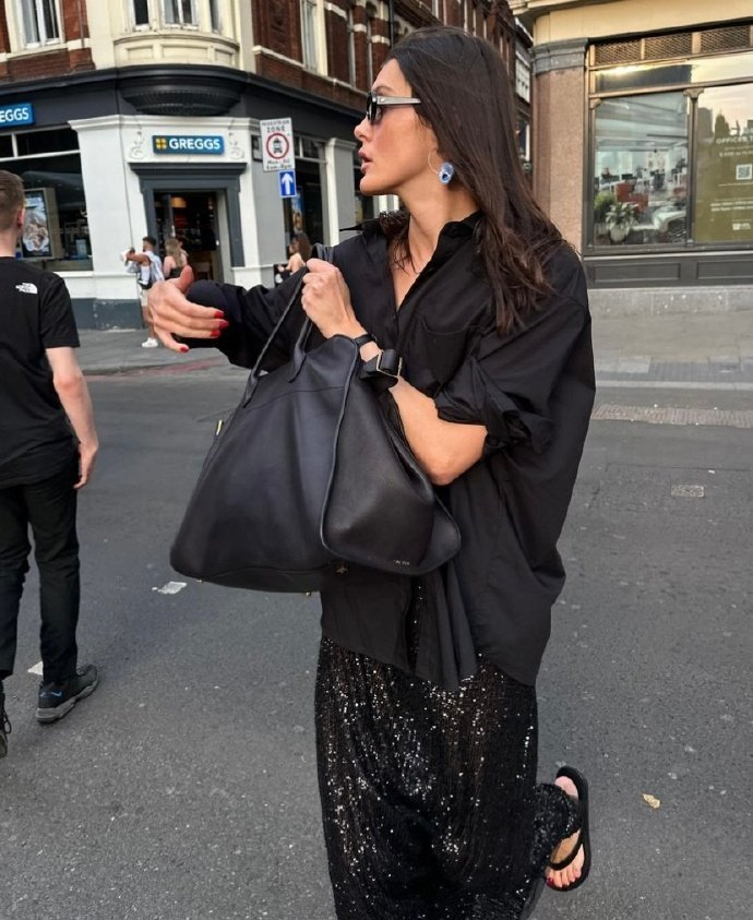 英国时尚博主造型师ig早秋穿搭日常