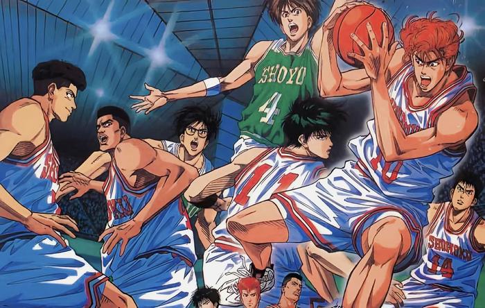 《slam dunk/灌篮高手》经典怀旧风海报整理回顾