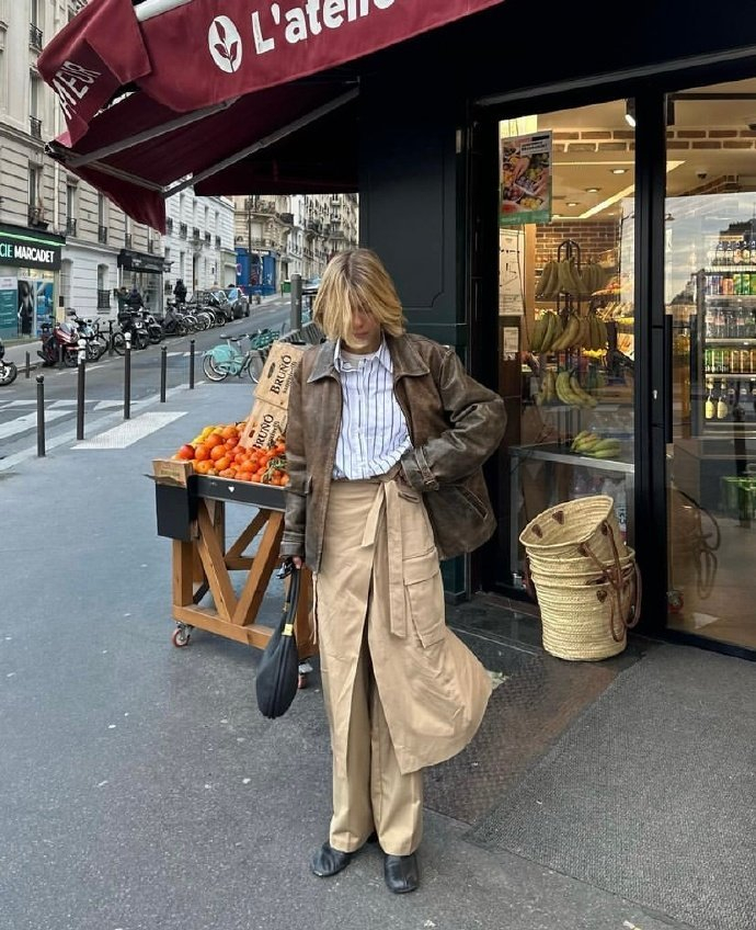 法国时尚博主春夏随意松弛感穿搭