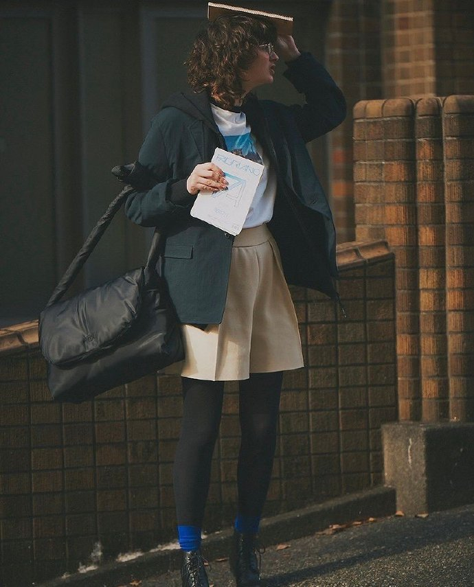 fudge magazine,秋冬英伦风少女穿搭