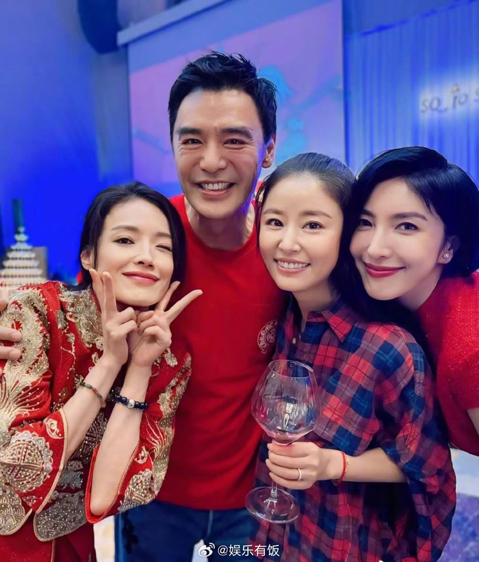 林心如也参考了舒淇与老公冯德伦结婚8周年派对