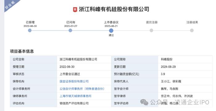 科峰股份终止 IPO：第一大客户突然注销转换主体曾试图入股