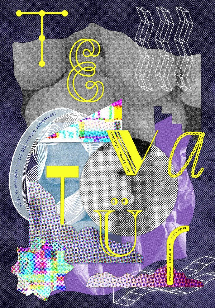 土耳其设计师eskibeleyarman的趣味拼贴风海报设计欣赏