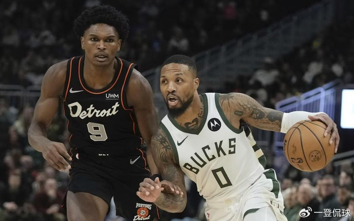 120118雄鹿两分险胜活塞利拉德狂轰343字母哥吃2t被驱逐