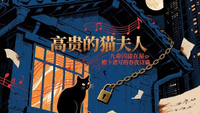 高贵的猫夫人：九命囚徒在屋檐下谱写的春夜诗篇（6）