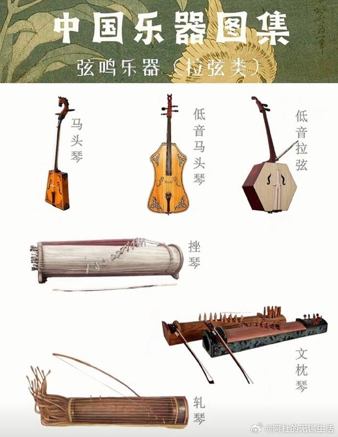 中式乐器名称及图片图片