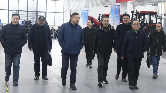 阜阳阜南赵宇到阜阳理工学校指导工作