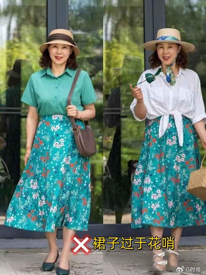 会更加彰显一种简洁优雅的气质,更符合中年女性来穿搭