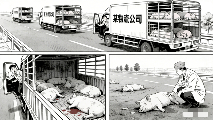 死猪“嫁接”骗保13万!南阳警方撕破物流运输骗保假面__财经头条__新浪财经