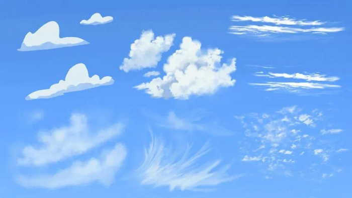 清澈的天空画法,简单又写实,这样的效果你喜欢吗?