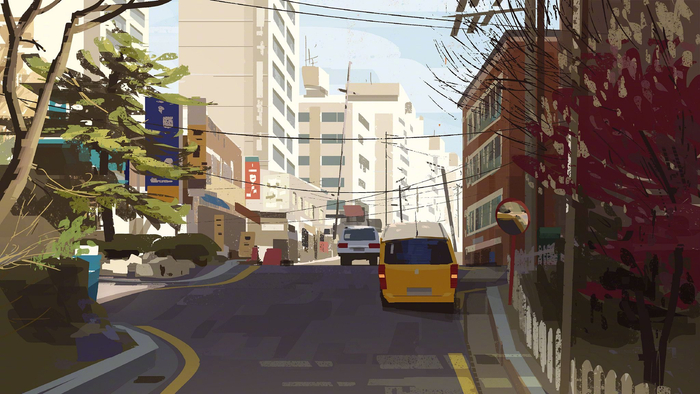 插画师设计师mikemccain作品一组lowsunsamuraicom