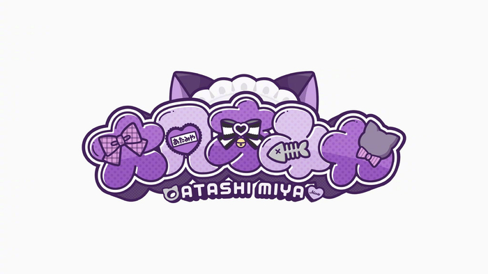 刚刚看到了一组超可爱的二次元字体设计! by:1213191817!