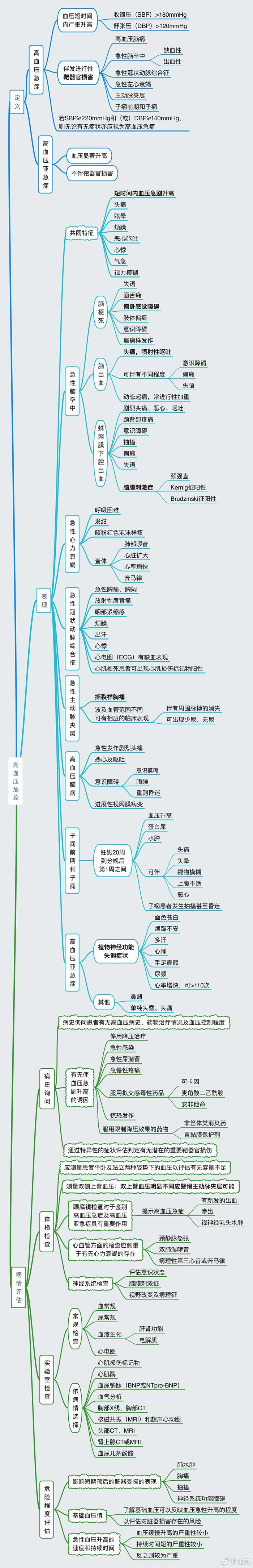 09,高血压危象救治思维导图10,护理措施1.