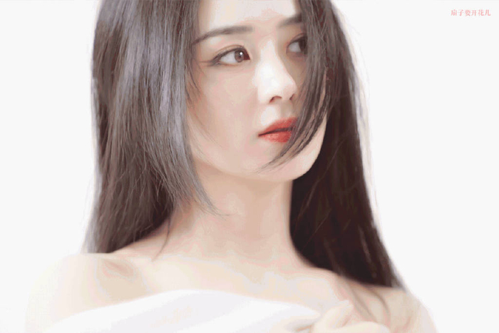 赵丽颖官宣elle盛典黑发公主切造型好美