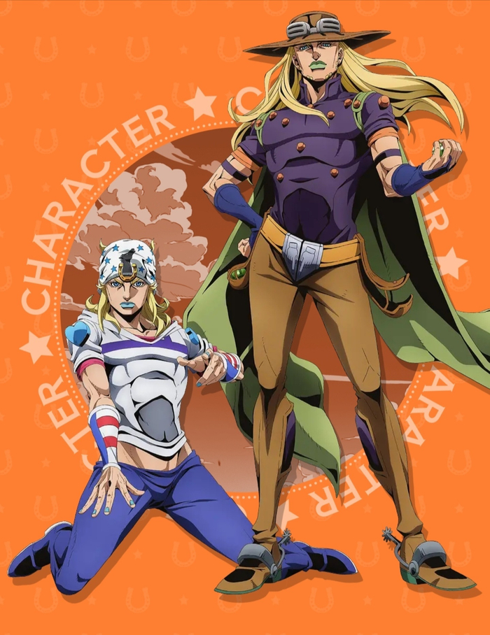 JOJO第七部『飙马野郎』动画化确定！ 动画人设图 VS 漫画封面图！__财经头条__新浪财经